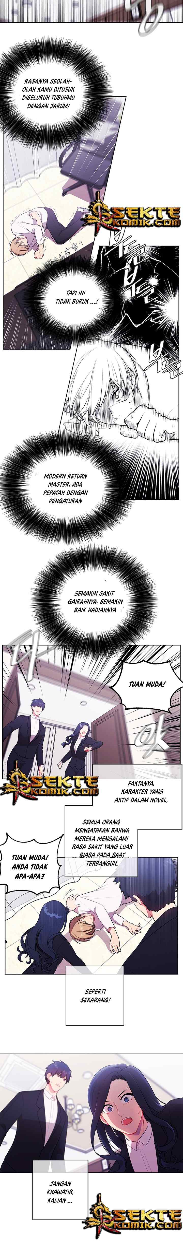 I'm Alone In The Novel chapter 3 halaman 8