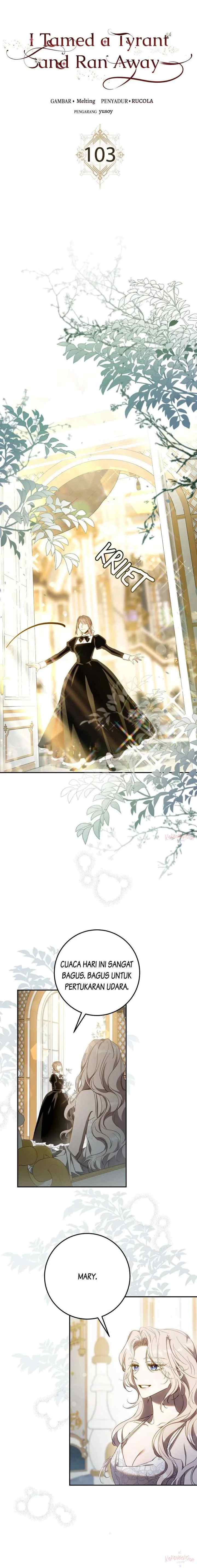 I Tamed a Tyrant and Ran Away chapter 103 halaman 8