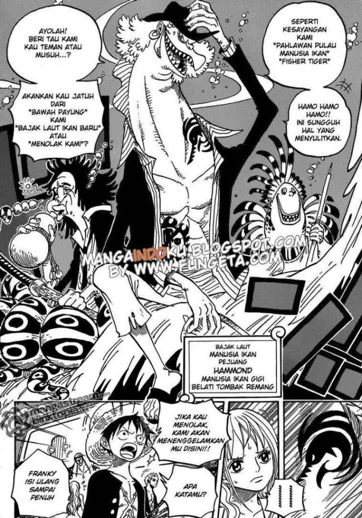 One Piece chapter 607 halaman 12
