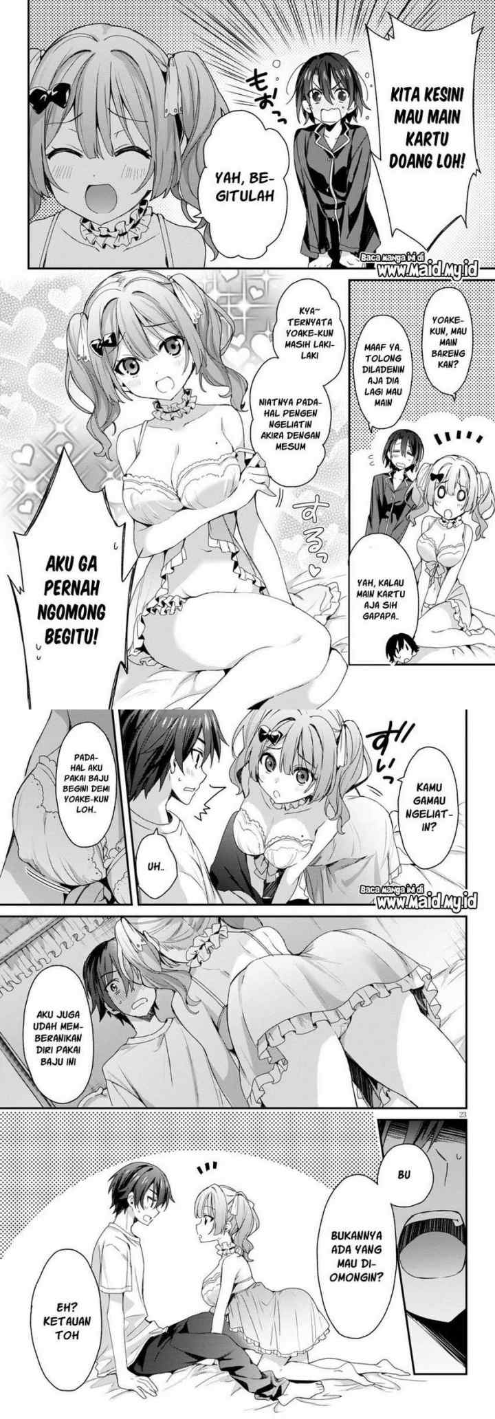 Yonshimai wa Yoru wo Omachikane chapter 2 halaman 12