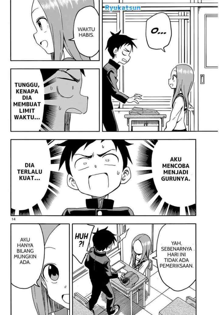 Karakai Jouzu no Takagi-san chapter 91 halaman 15