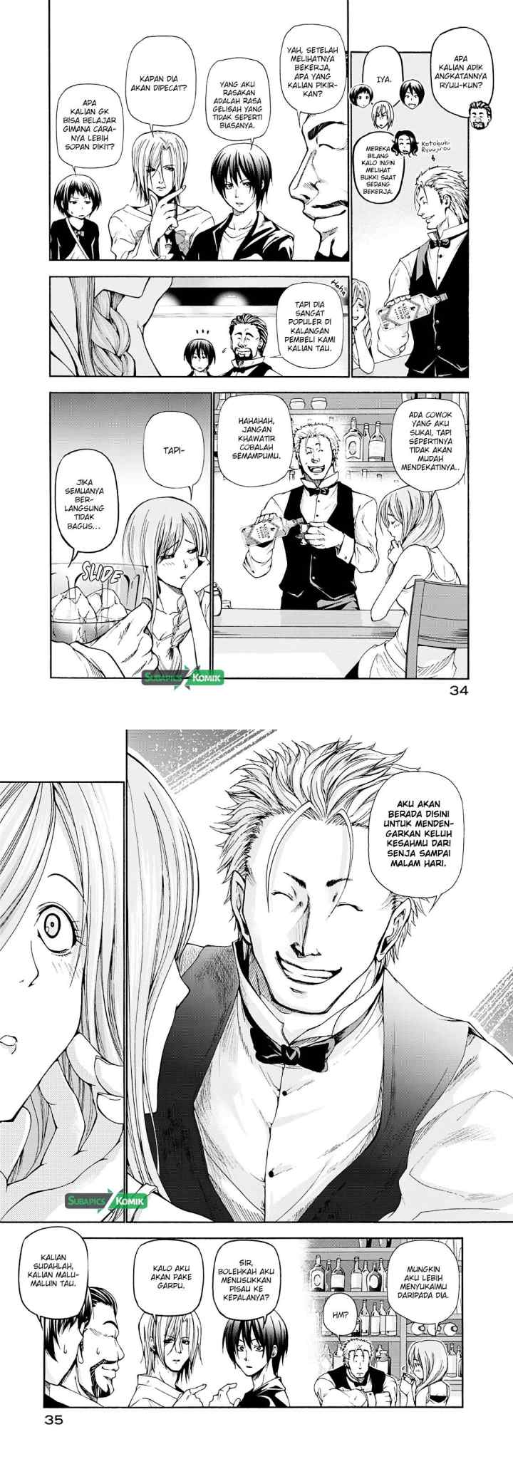 Grand Blue chapter 14 halaman 5