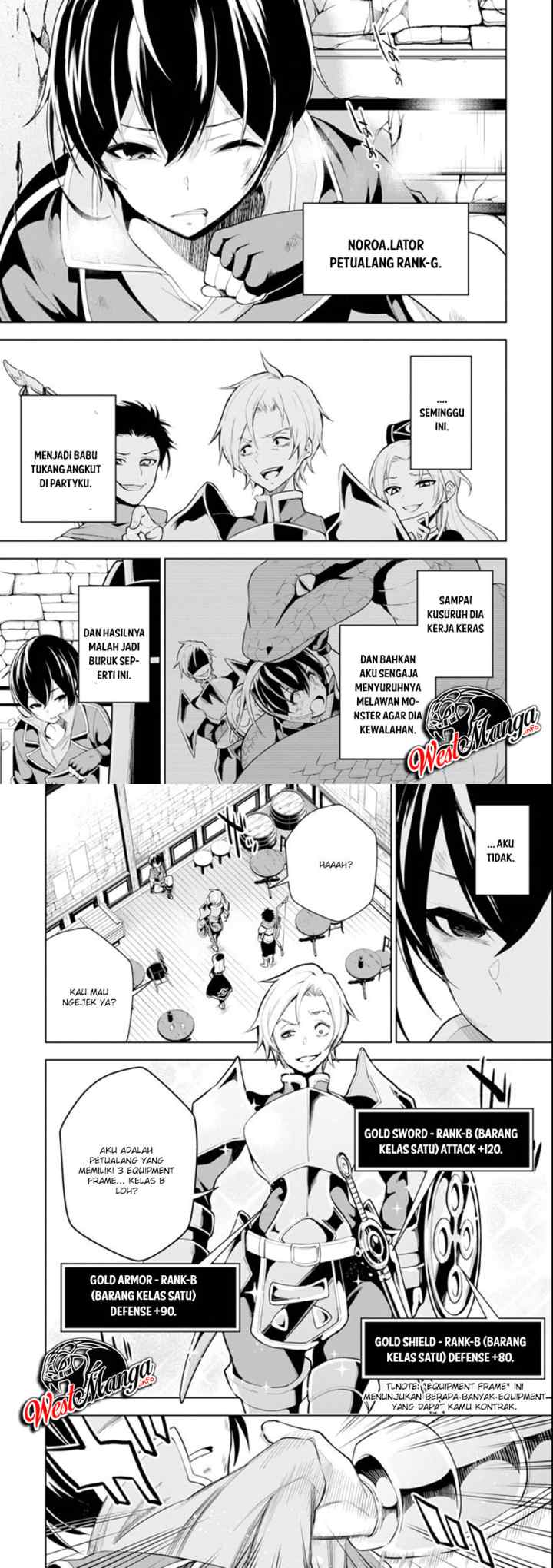 Sobiwaku Zero No Saikyou Kenshi Demo, Noroi No Soubi (kawai) Nara 9999-ko Tsuke-hodai chapter 1.1 halaman 4