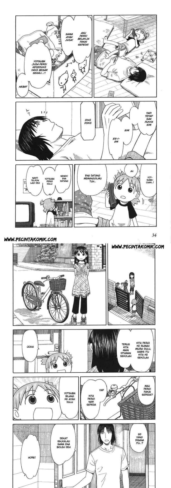 Yotsuba to! chapter 43 halaman 4
