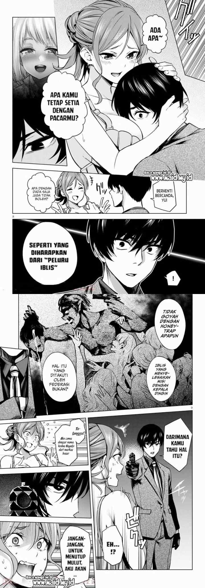 Honey Trap Sharehouse chapter 1.1 halaman 5