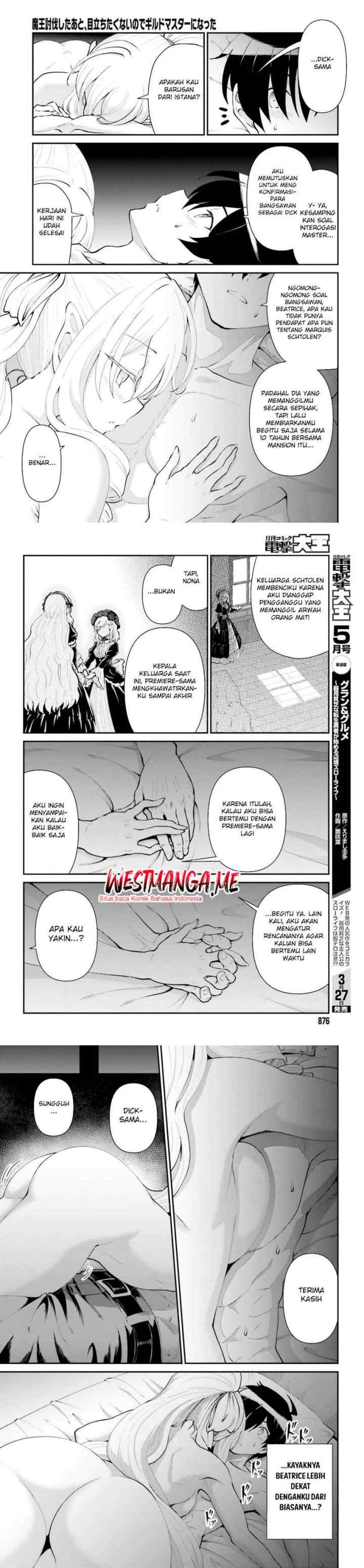 Maou Toubatsu Shita Ato, Medachitakunai node Guild Master ni Natta chapter 51 halaman 8