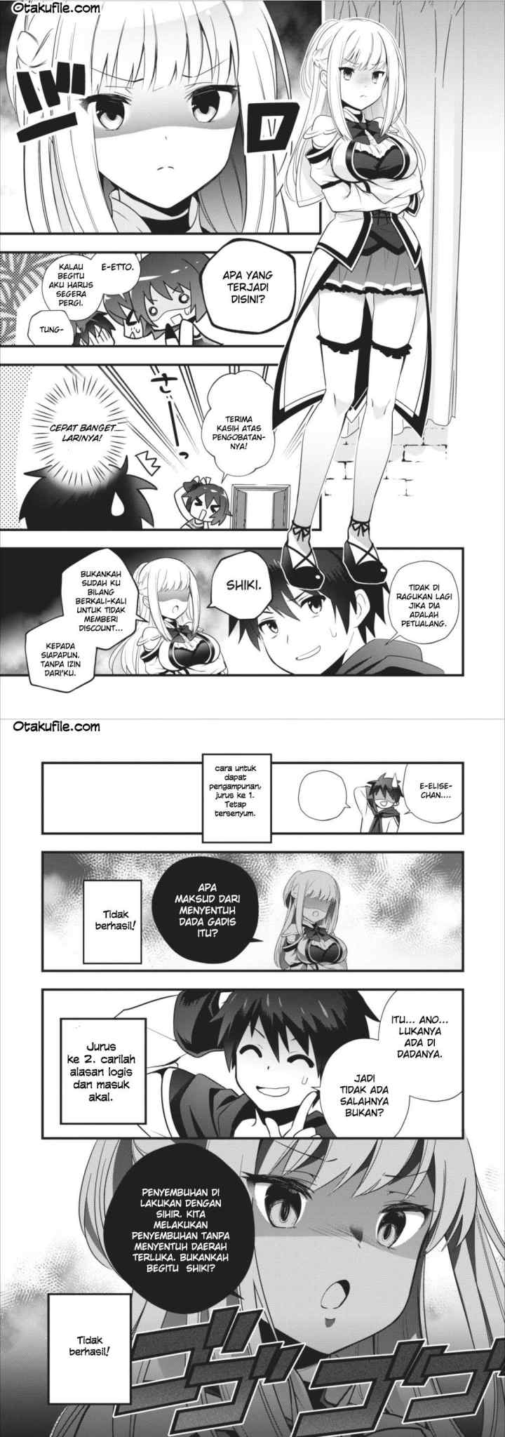 Isekai no Meikyuu Toshi de Chiyu Mahoutsukai Yattemasu chapter 1 halaman 5