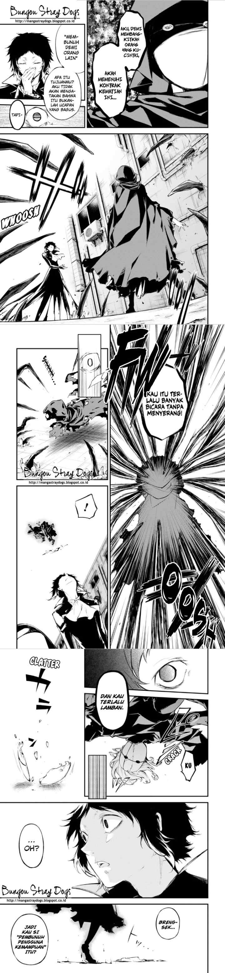 Bungou Stray Dogs chapter 46 halaman 8