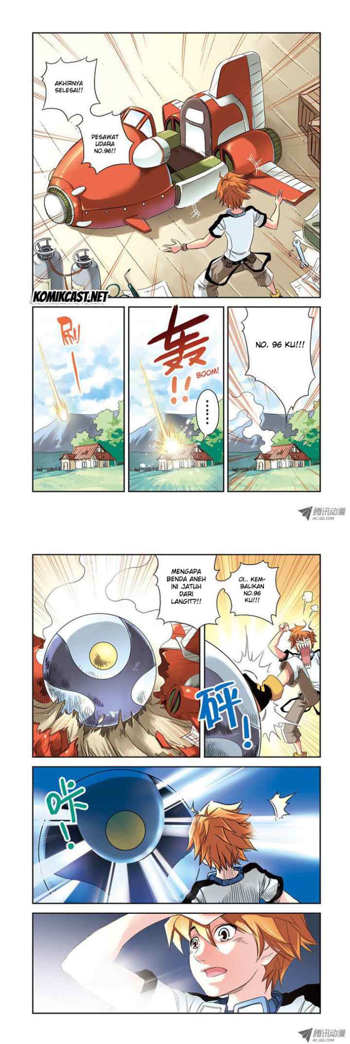Above the Cloud Sea chapter 1 halaman 6