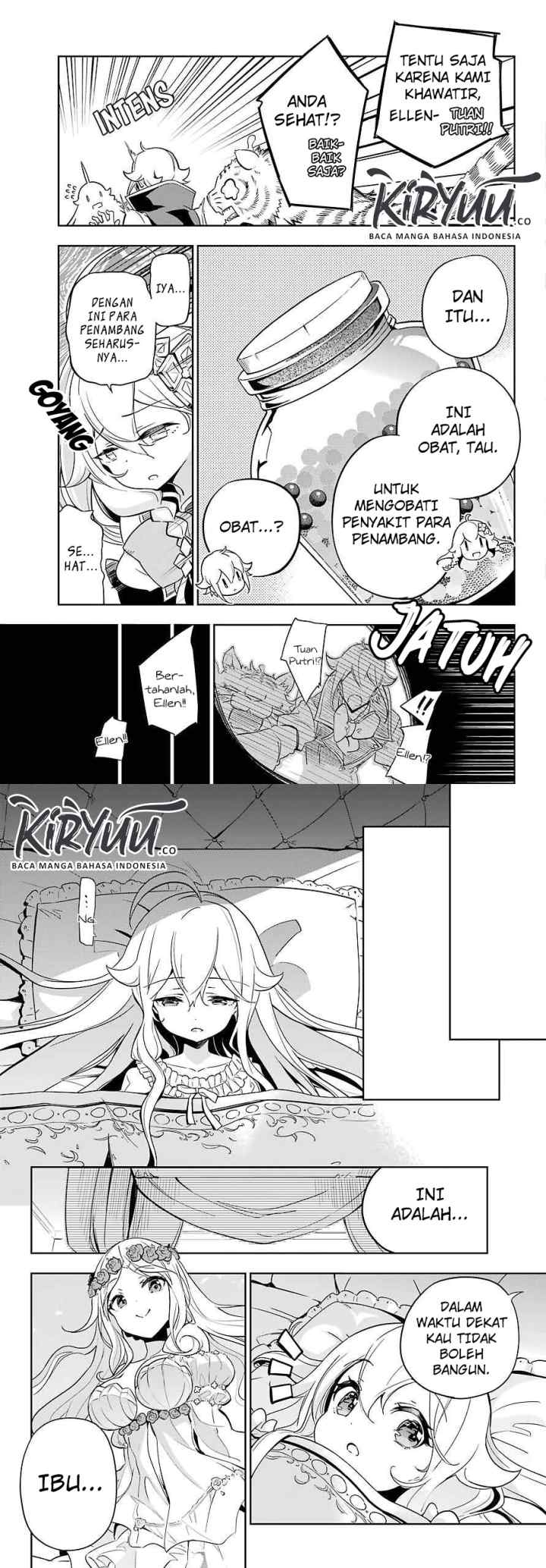 Chichi wa Eiyuu Haha wa Seirei Musume no Watashi wa Tenseisha chapter 22 halaman 7