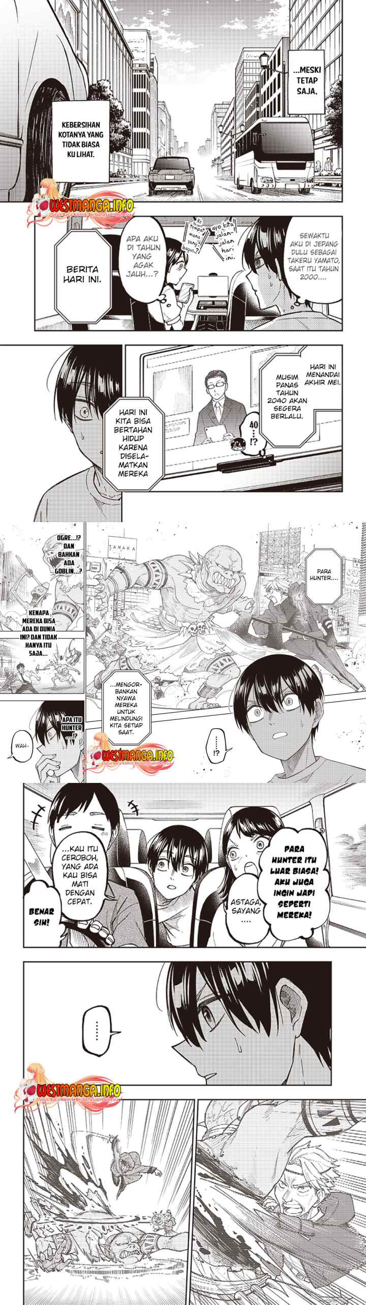 Kyuuseishu ~Isekai wo Sukutta Moto Yuusha ga Mamono no Afureru Genjitsu Sekai wo Musou suru~ chapter 1 halaman 10