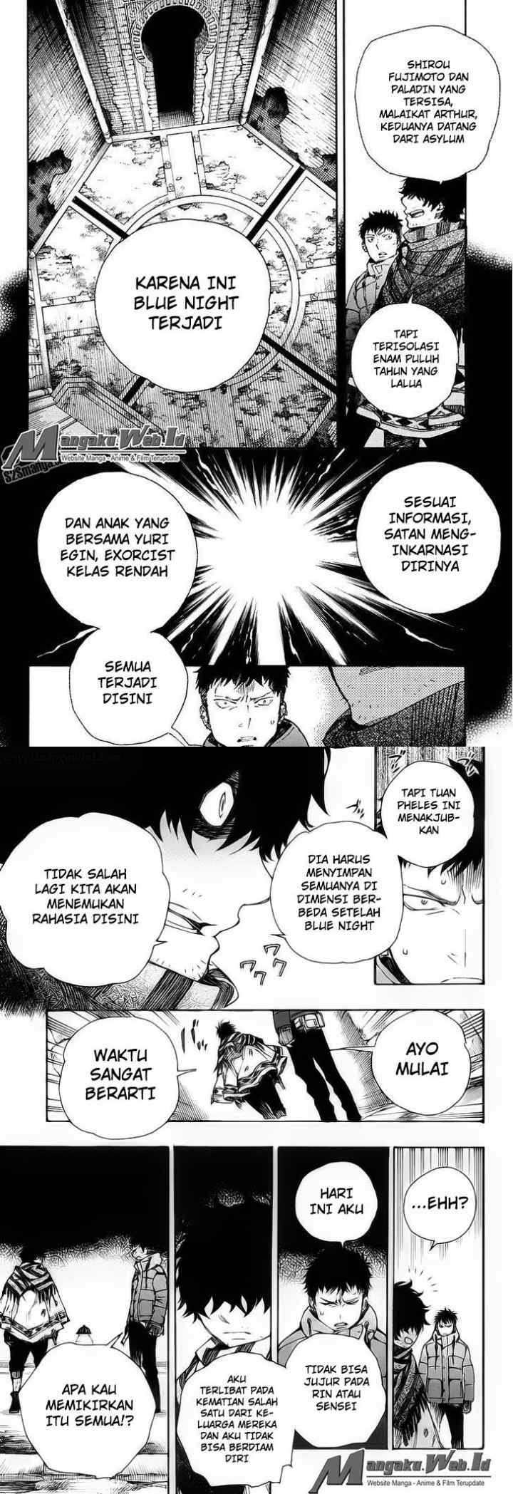 Ao No Exorcist chapter 84 halaman 16