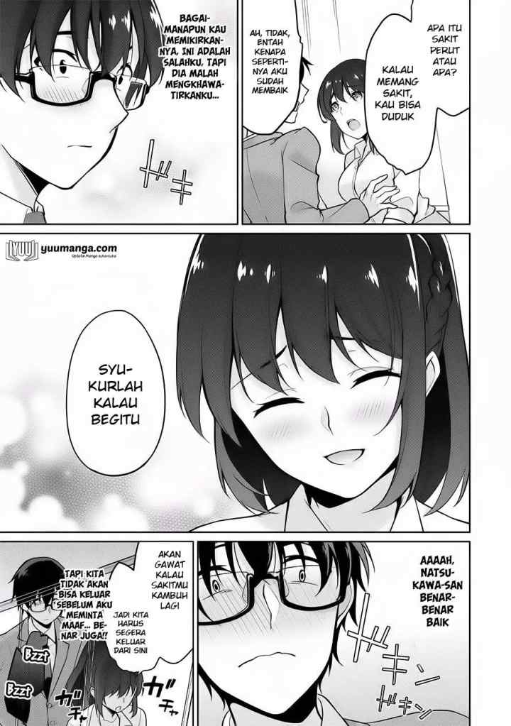 Satou-kun wa Nozoteiru. ~Kami-sama Appli de Onnanoko no Kokoro o Nozoitara Do XX datta chapter 5 halaman 8