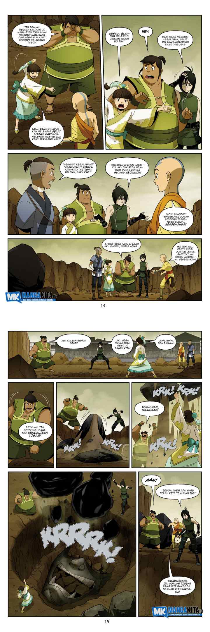 Avatar: The Last Airbender - The Rift chapter 3.1 halaman 8