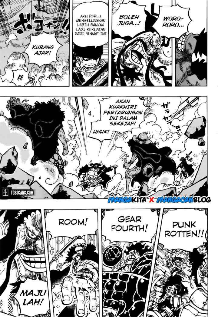 One Piece chapter 1001 halaman 12