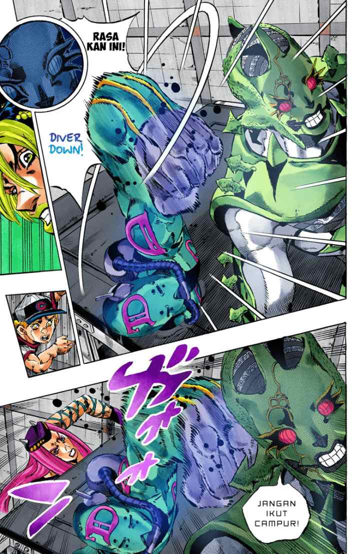JoJo no Kimyou na Bouken - Stone Ocean chapter 142 halaman 10