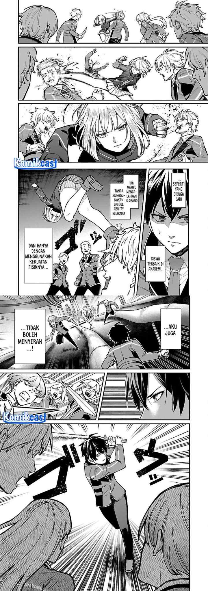 Saikyou no Maou ni Kitaerareta Yuusha Isekai Kikanshatati no Gakuen de Musou Suru chapter 30 halaman 10