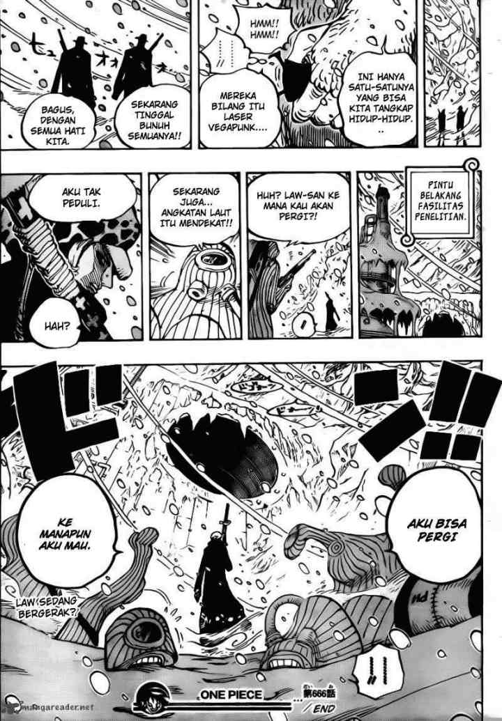 One Piece chapter 666 halaman 18