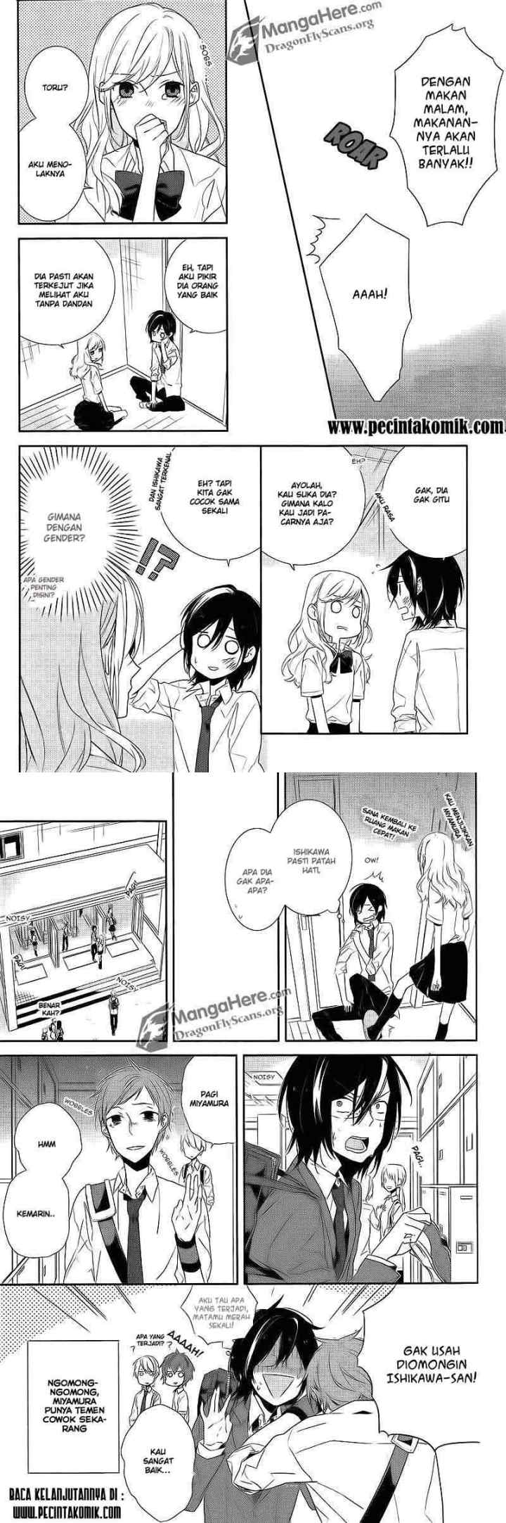 Horimiya chapter 3 halaman 14