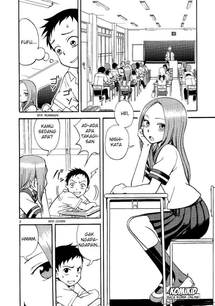 Karakai Jouzu no Takagi-san chapter 1 halaman 6