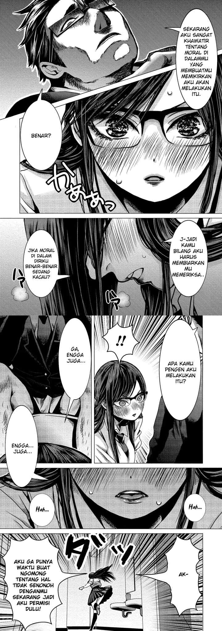 Joshikousei to Seishokusha-san chapter 1 halaman 6