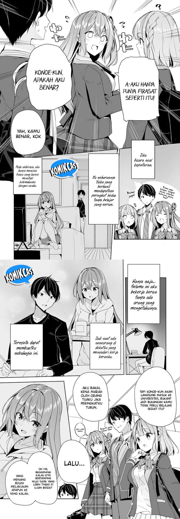 Danshi dato Omotteita Osananajimi to no Shinkon Seikatsu ga Umakuiki sugiru Kudan ni Tsuite chapter 5 halaman 7