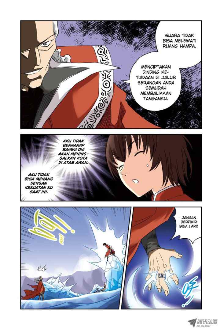 Above the Cloud Sea chapter 14.2 halaman 4