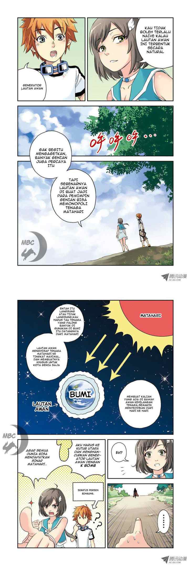 Above the Cloud Sea chapter 2 halaman 12