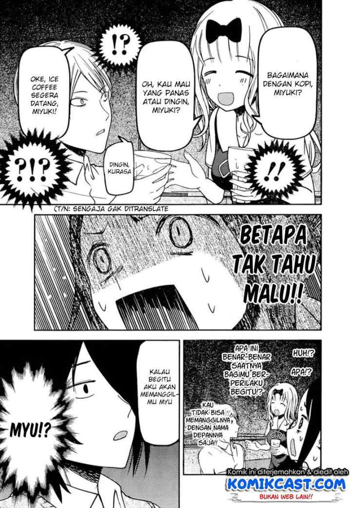 Kaguya-sama wa Kokurasetai: Tensai-tachi no Renai Zunousen chapter 60 halaman 10