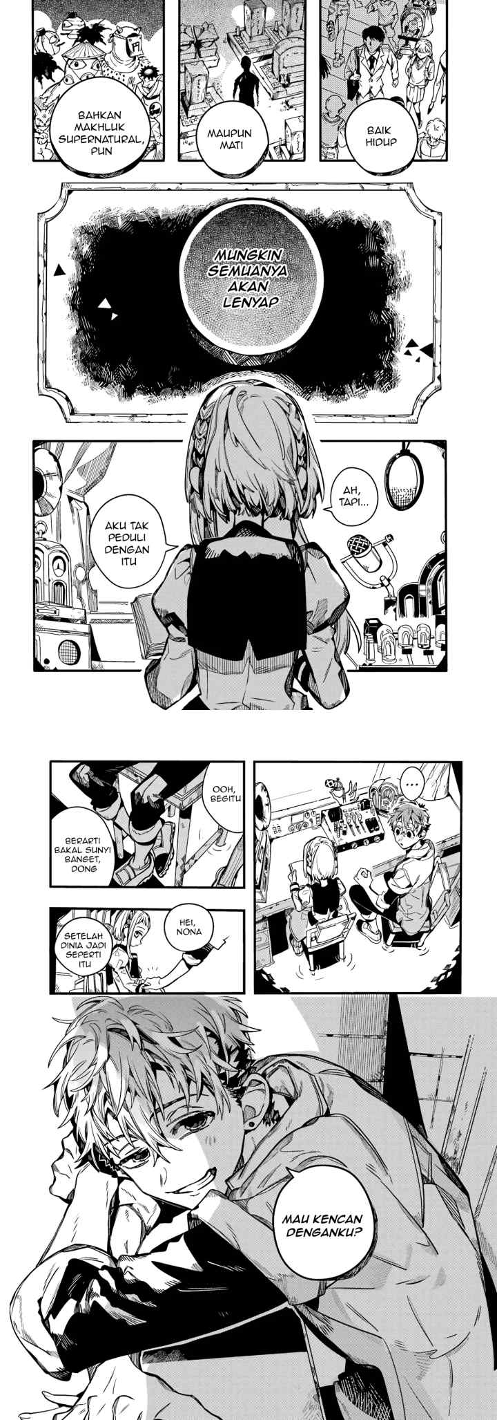 Jibaku Shounen Hanako-kun chapter 92 halaman 9