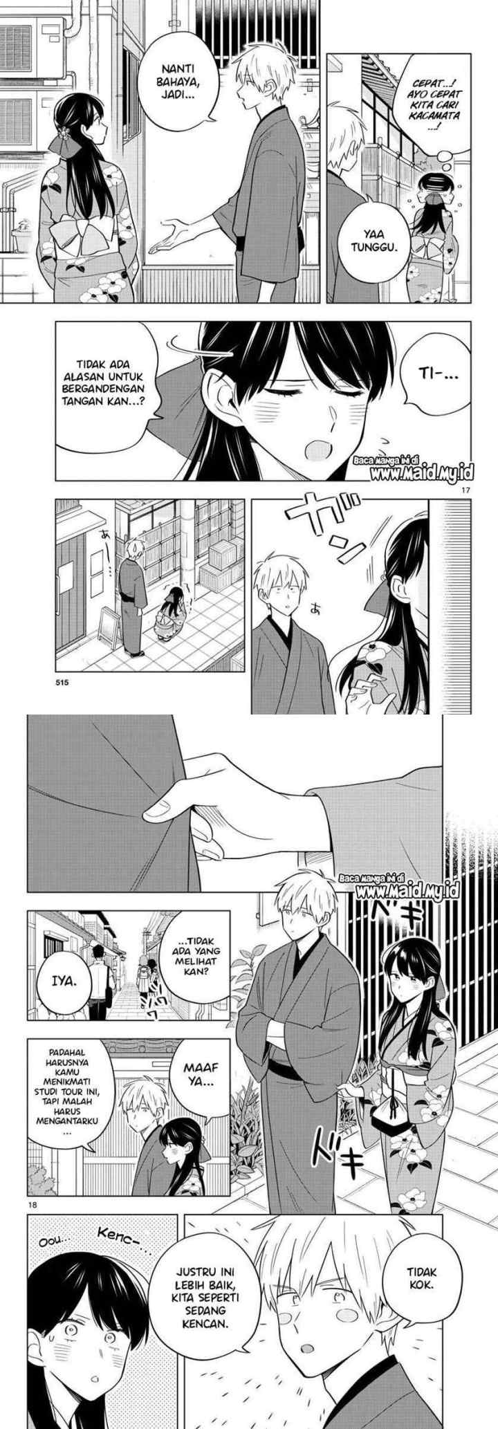 Sensei wa Koi wo Oshierarenai chapter 37 halaman 10