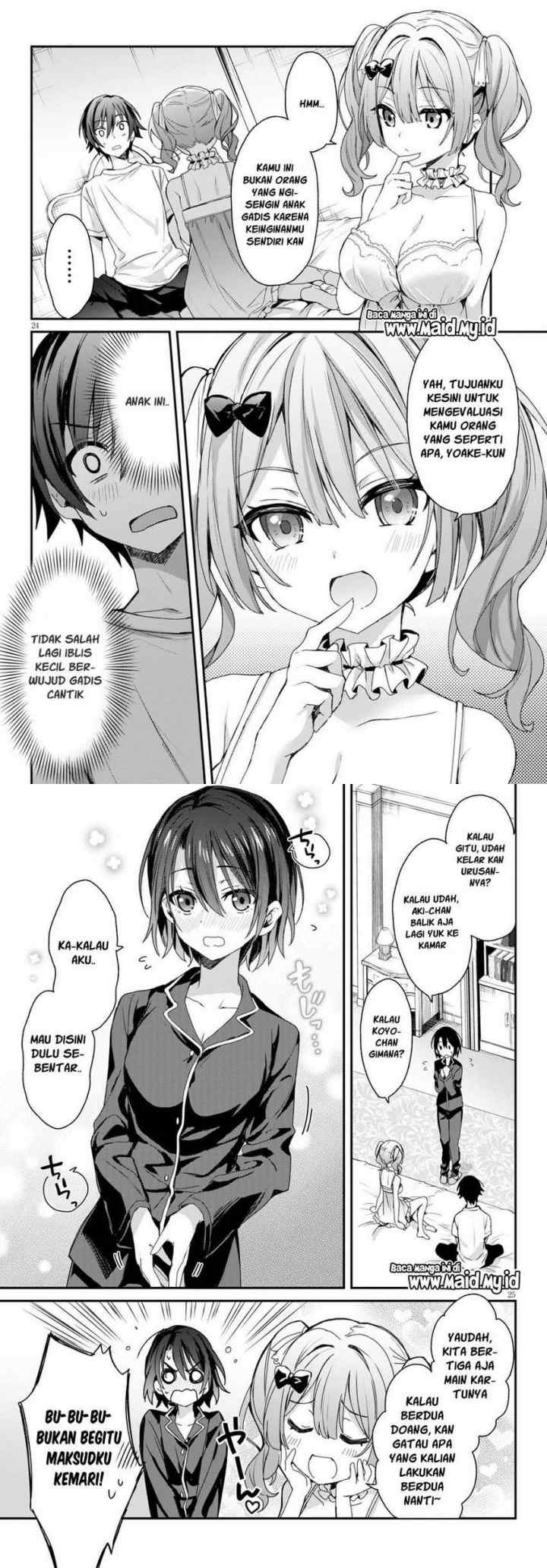 Yonshimai wa Yoru wo Omachikane chapter 2 halaman 13