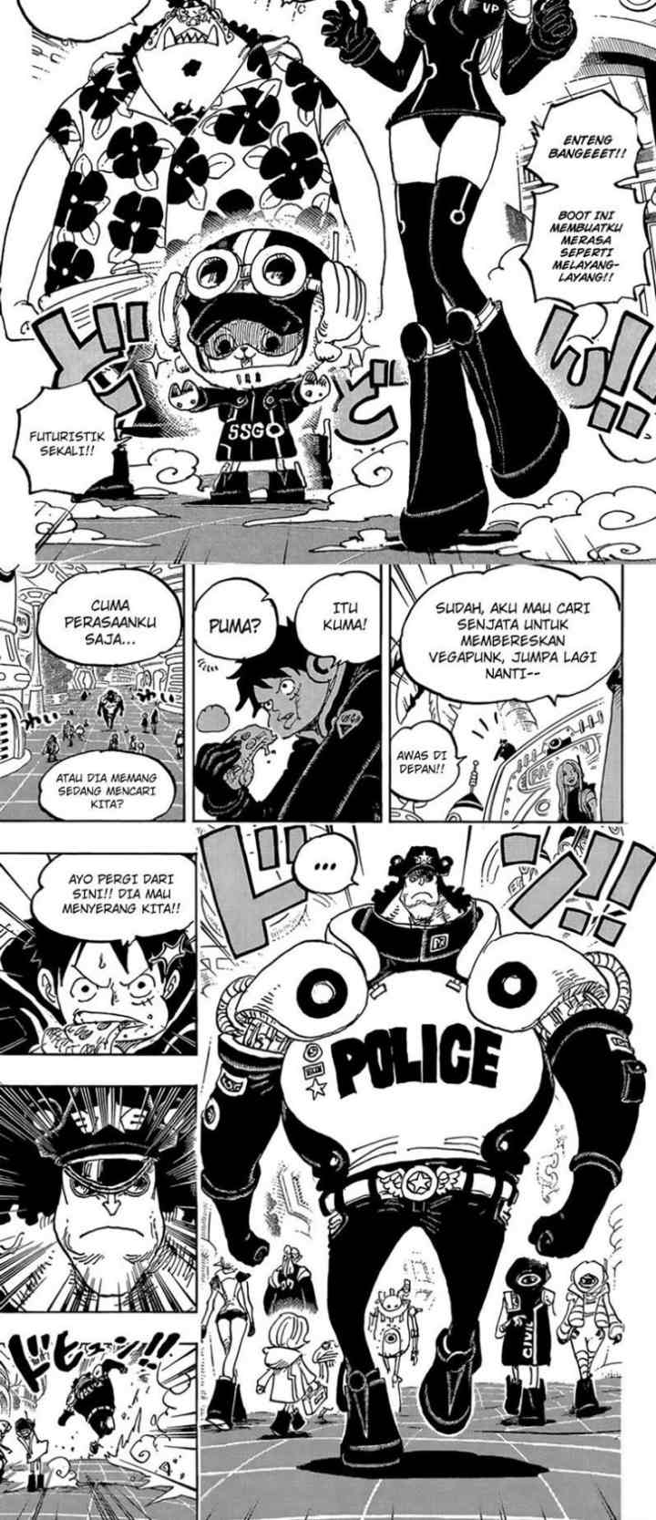 One Piece chapter 1063 halaman 4