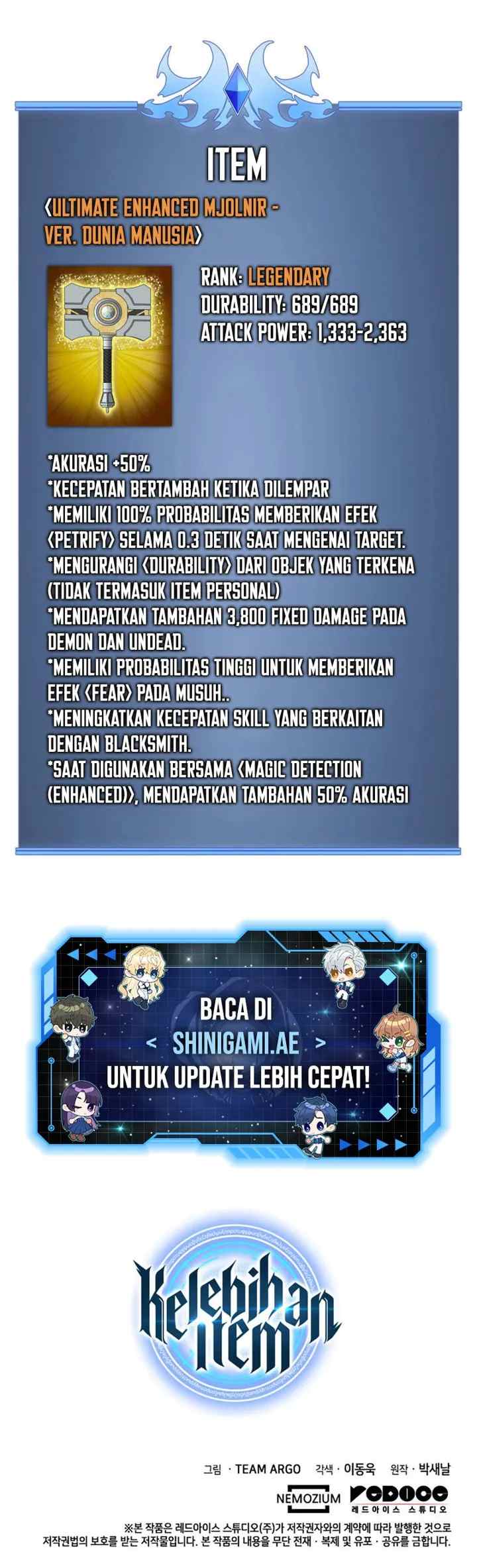 Overgeared New chapter 240 halaman 11