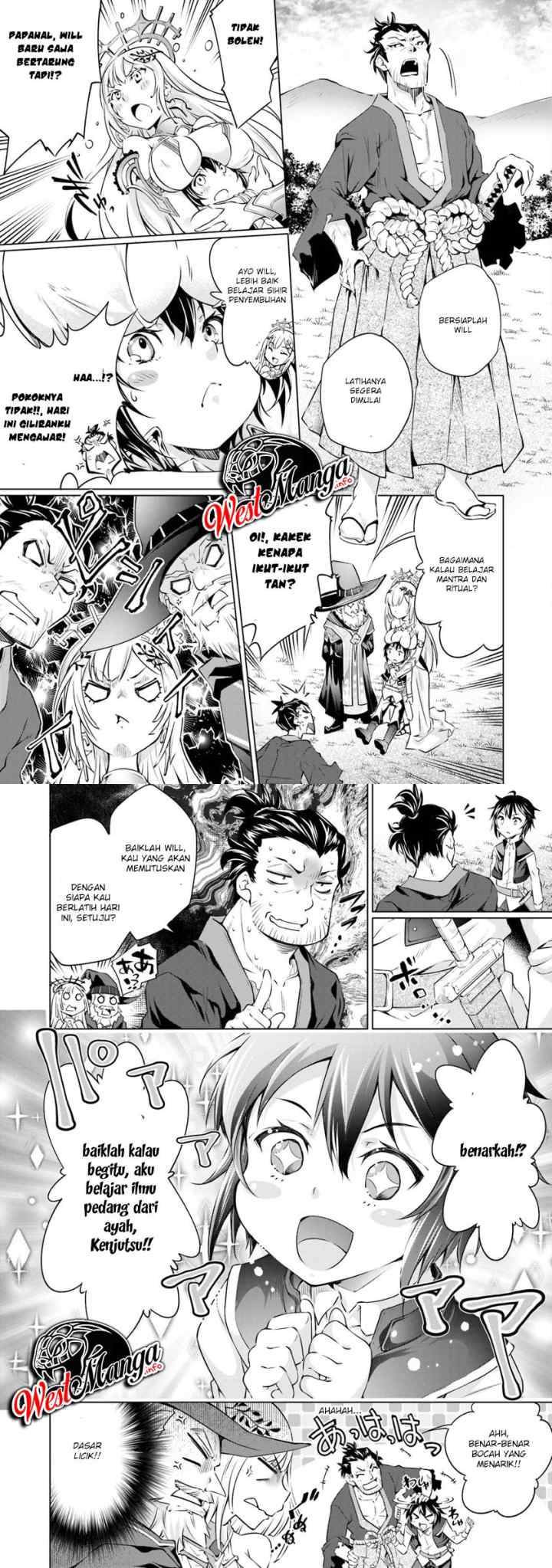 Kamigami ni Sodaterare Shimo no, Saikyou to Naru chapter 1 halaman 10