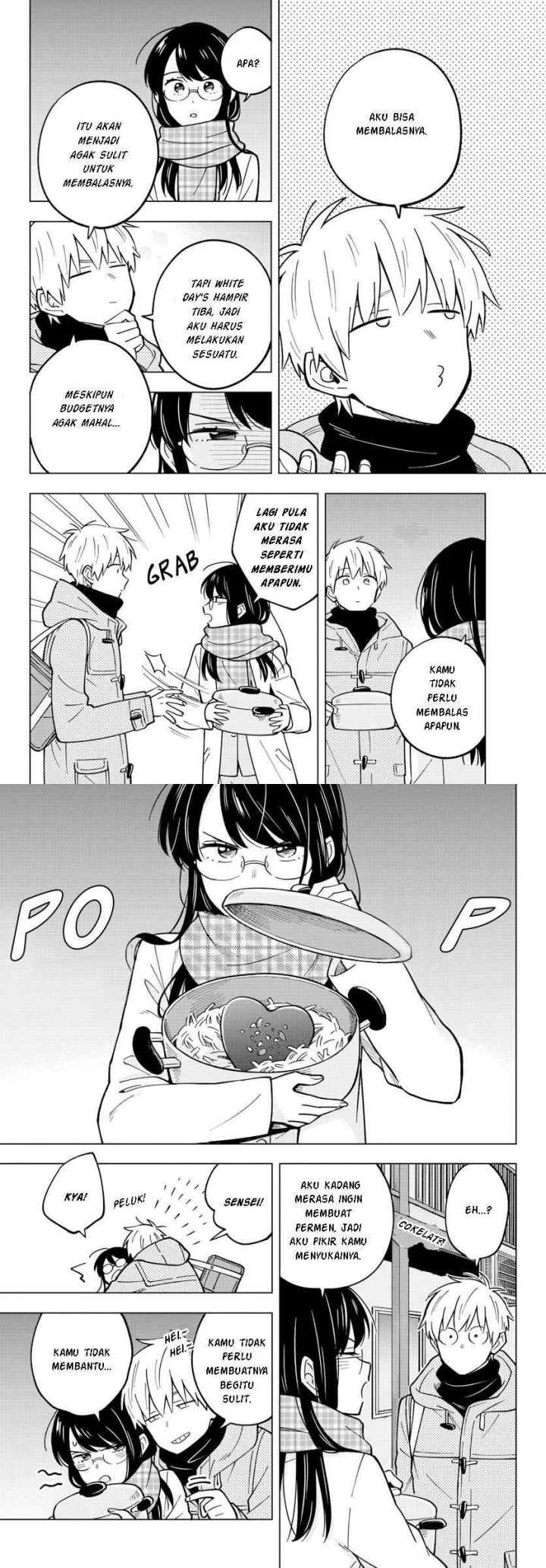 Sensei wa Koi wo Oshierarenai chapter 22 halaman 8