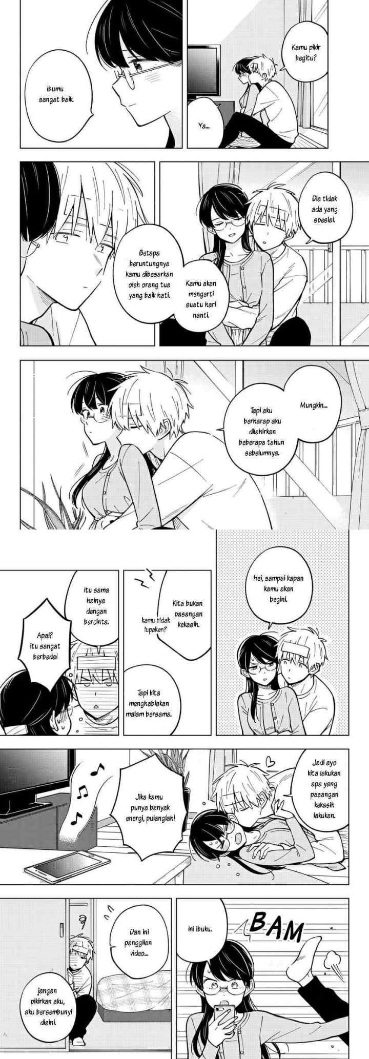 Sensei wa Koi wo Oshierarenai chapter 21 halaman 7