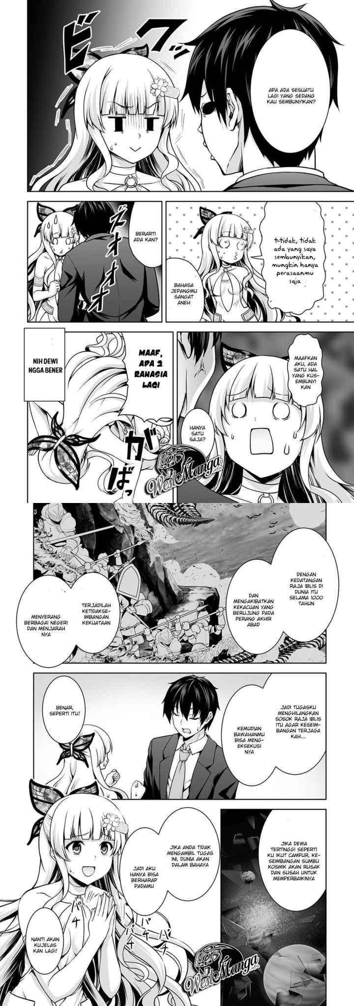 Kami No Techigai De Shindara Zumi De Isekai Ni Hourikomare Mashita chapter 1 halaman 8