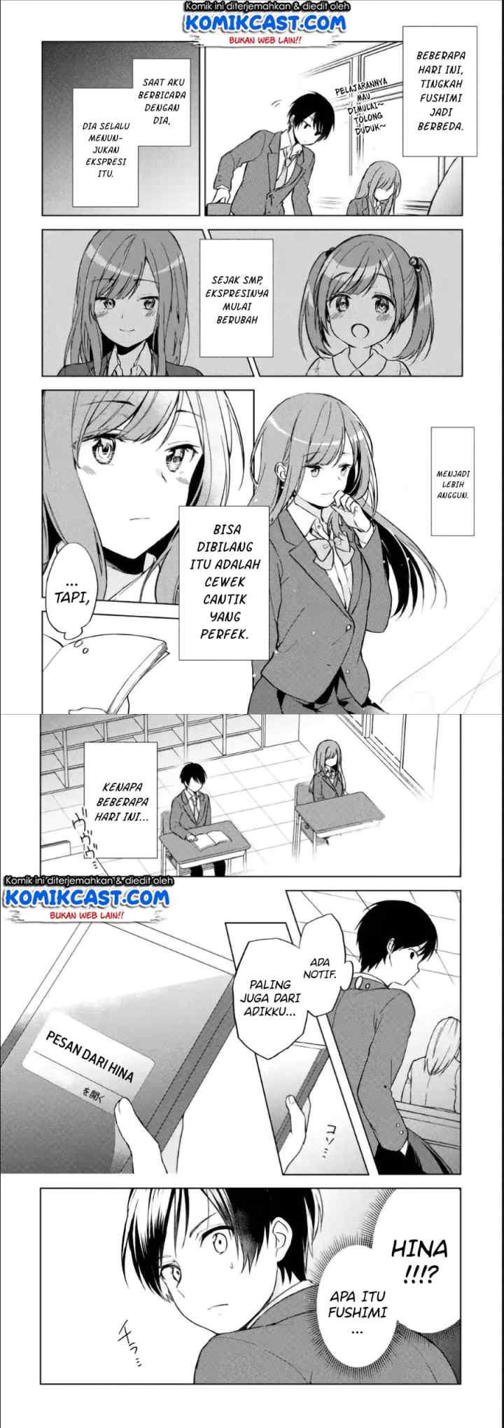 Chikan Saresou ni Natteiru S-kyuu Bishoujo wo Tasuketara Tonari no Seki no Osanajimi datta chapter 2 halaman 12