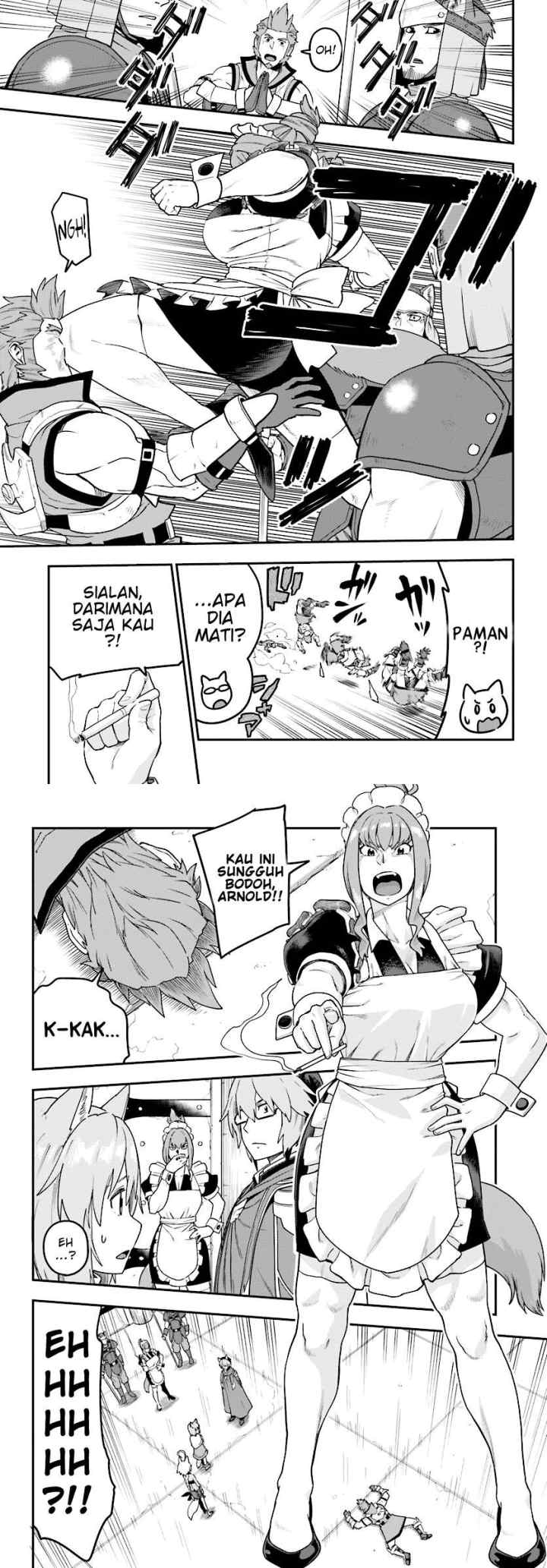 Konjiki no Moji Tsukai: Yuusha Yonin ni Makikomareta Unique Cheat chapter 30 halaman 9