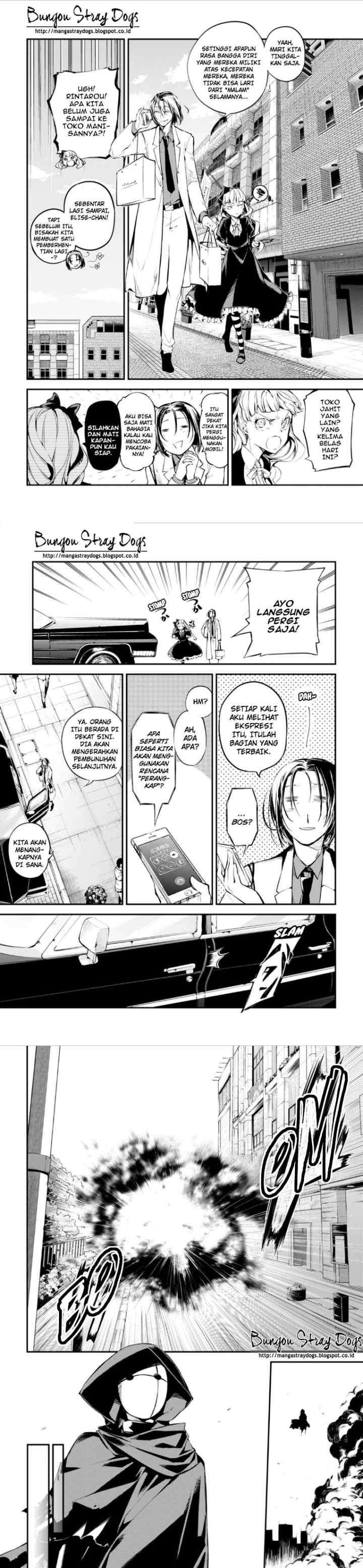 Bungou Stray Dogs chapter 46 halaman 5