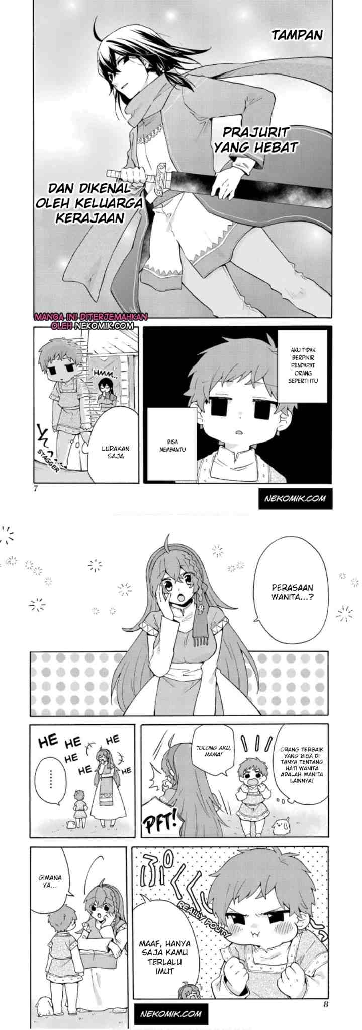 Tada Shiawasena Isekai Kazoku Seikatsu chapter 14 halaman 5