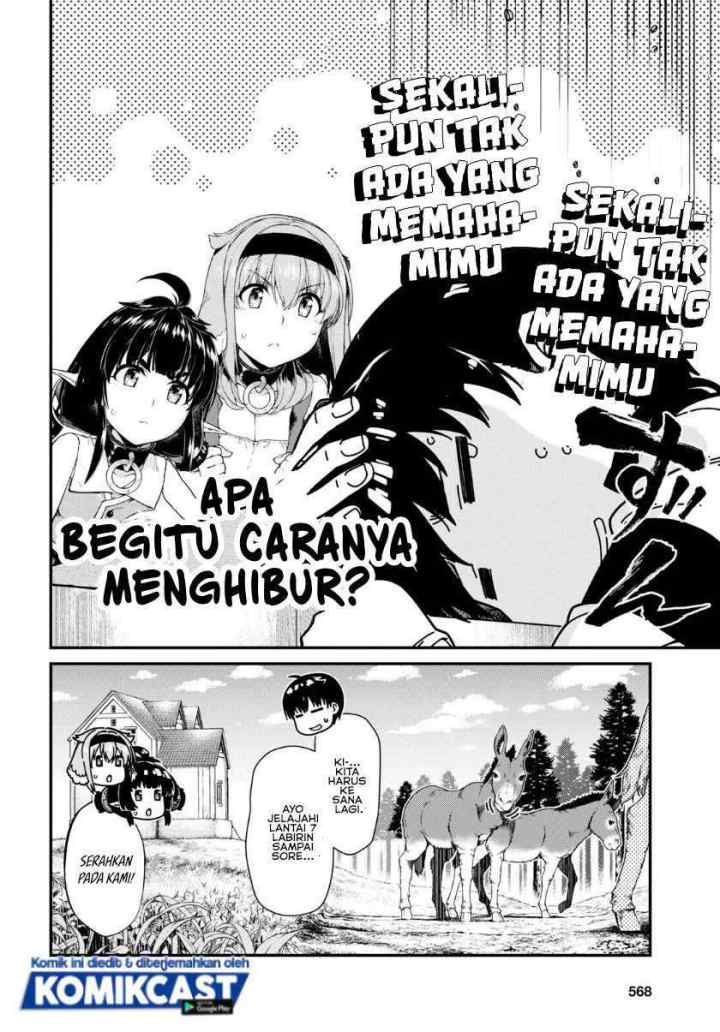 Isekai Meikyuu de Harem wo chapter 47 halaman 9