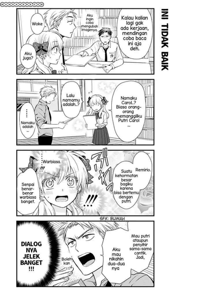 Gekkan Shoujo Nozaki-kun chapter 10 halaman 9