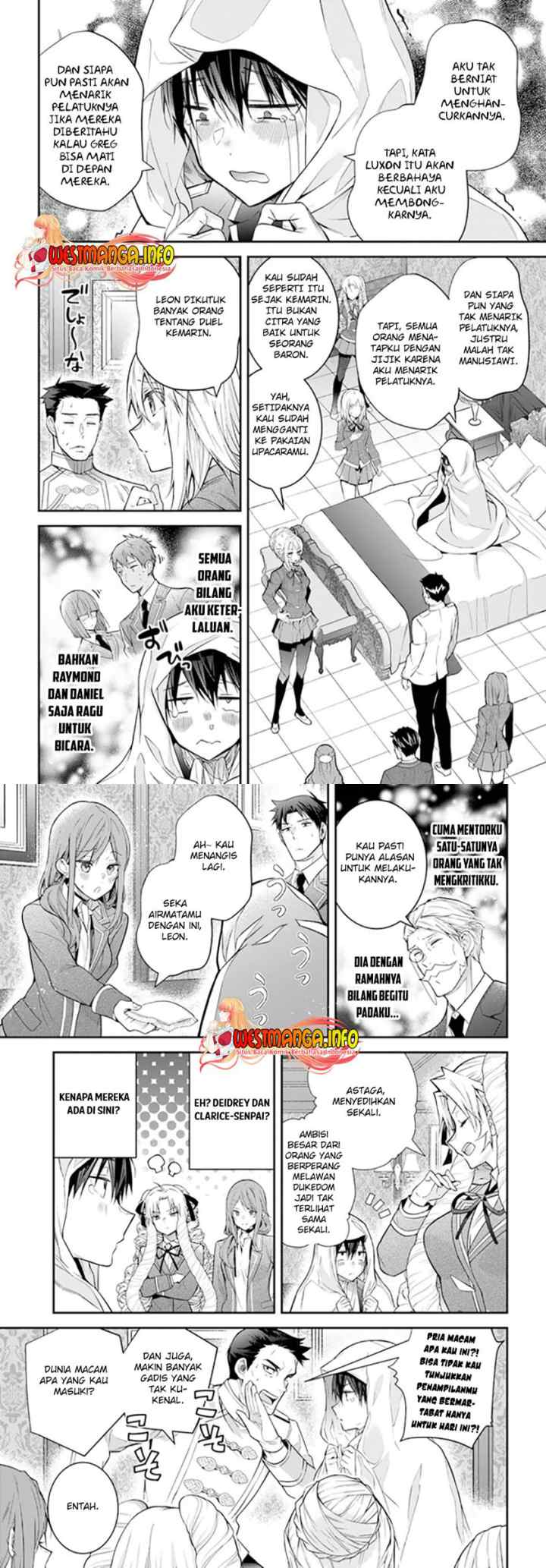 Otome Game Sekai wa Mob ni Kibishii Sekai Desu chapter 38 halaman 4