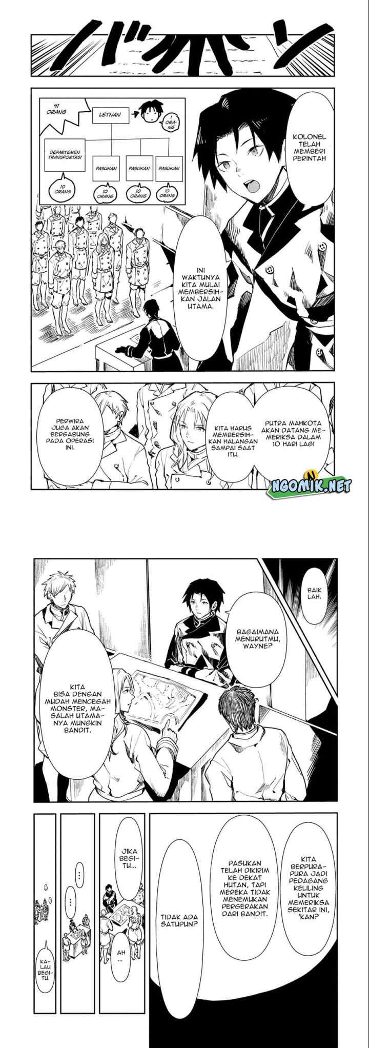 When I Reincarnated I Was a Soldier?! ~A Man Called the Red Shinigami~ chapter 2 halaman 7