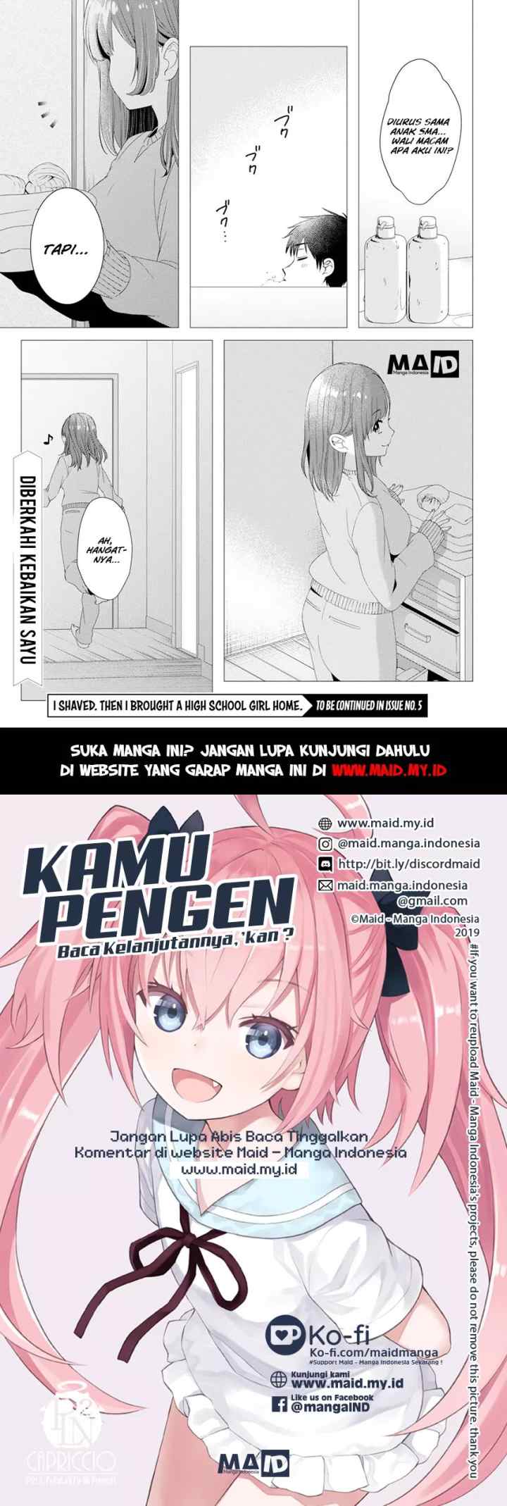 Hige Wo Soru. Soshite Joshikosei Wo Hirou chapter 4 halaman 16
