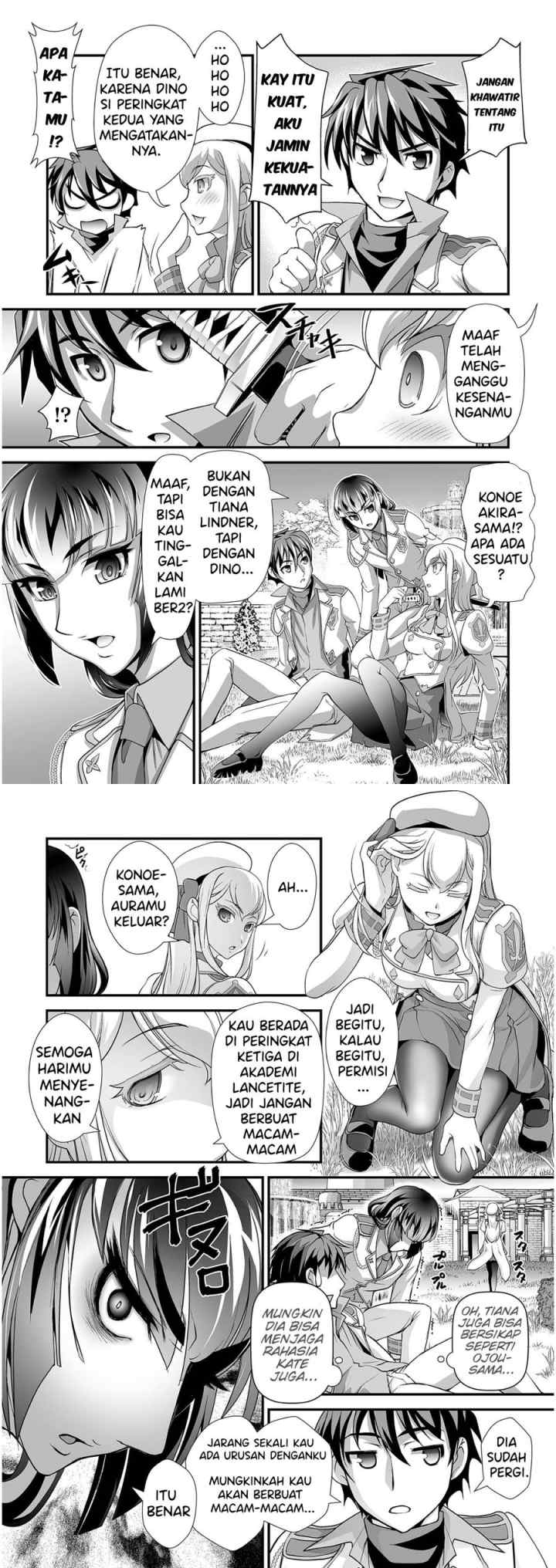 Kuchidome no Gohoubi wa Dansou Otome To Ichaero Desu! chapter 6 halaman 8