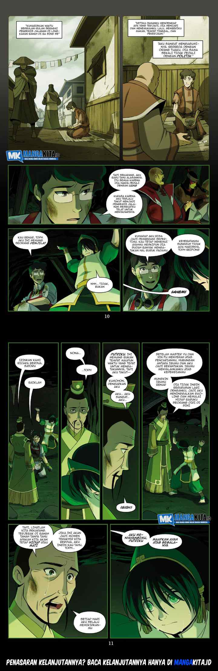 Avatar: The Last Airbender - The Rift chapter 3.1 halaman 6