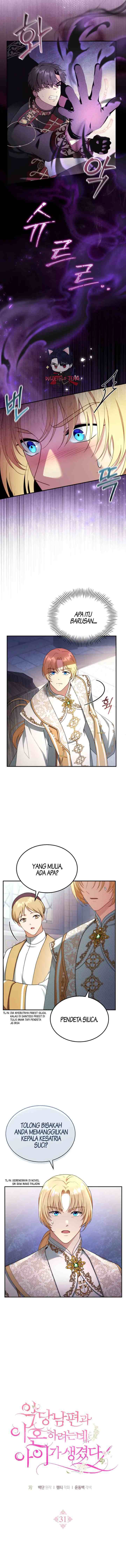 I Am Trying To Divorce My Villain Husband, But We Have A Child chapter 31 halaman 4
